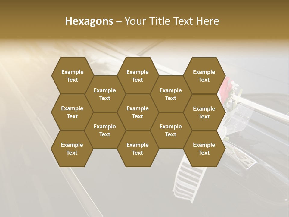 Rose Evening Door PowerPoint Template