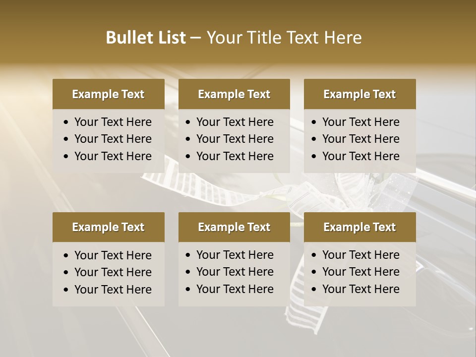 Rose Evening Door PowerPoint Template