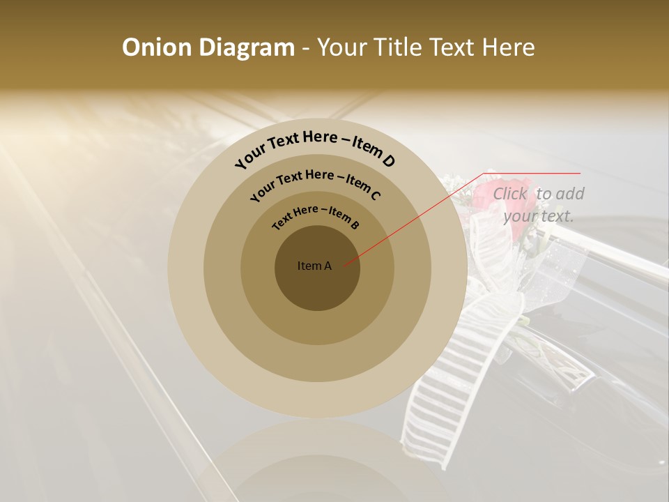 Rose Evening Door PowerPoint Template