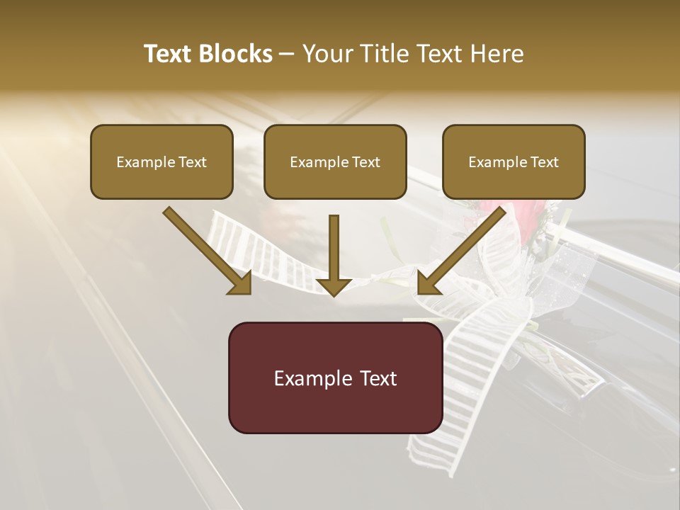 Rose Evening Door PowerPoint Template