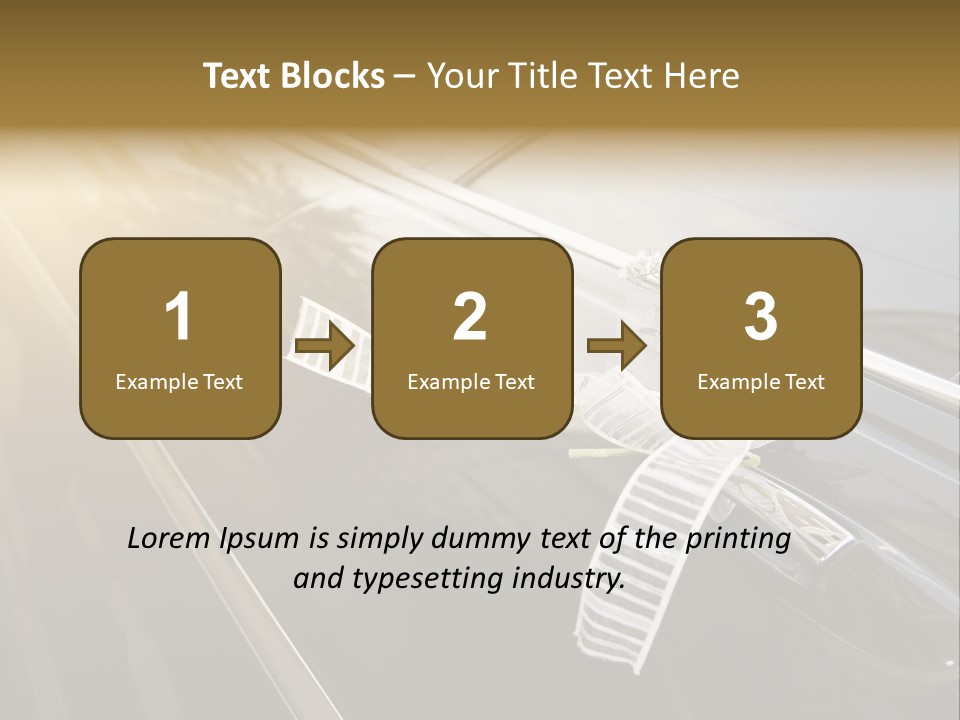 Rose Evening Door PowerPoint Template