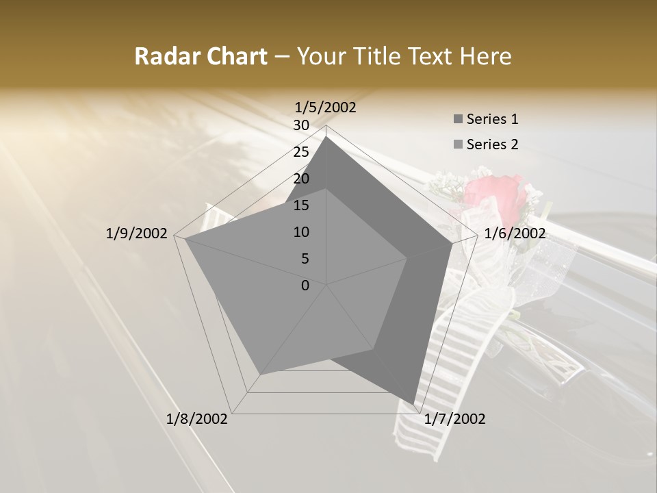 Rose Evening Door PowerPoint Template