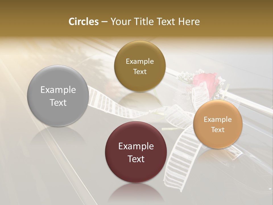 Rose Evening Door PowerPoint Template