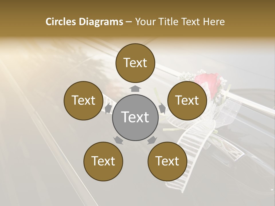 Rose Evening Door PowerPoint Template