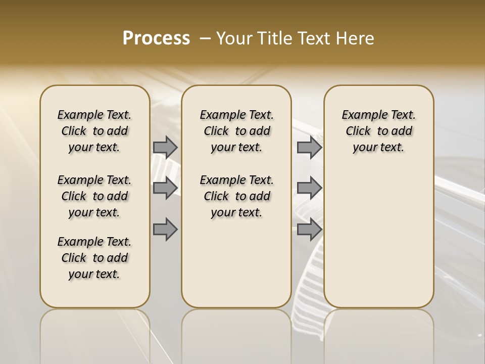 Rose Evening Door PowerPoint Template