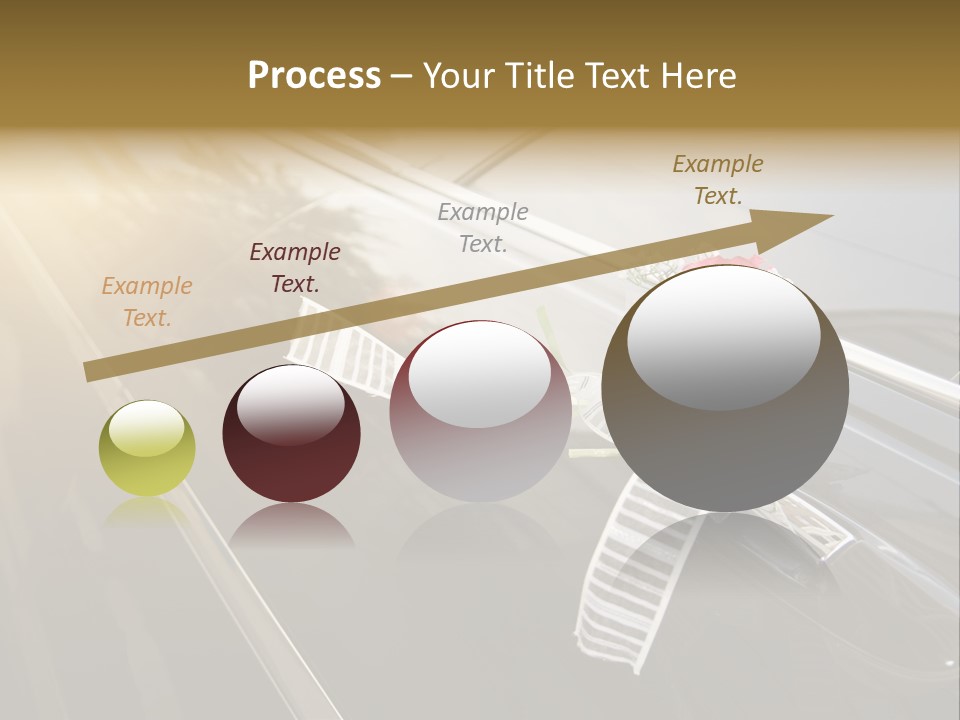 Rose Evening Door PowerPoint Template