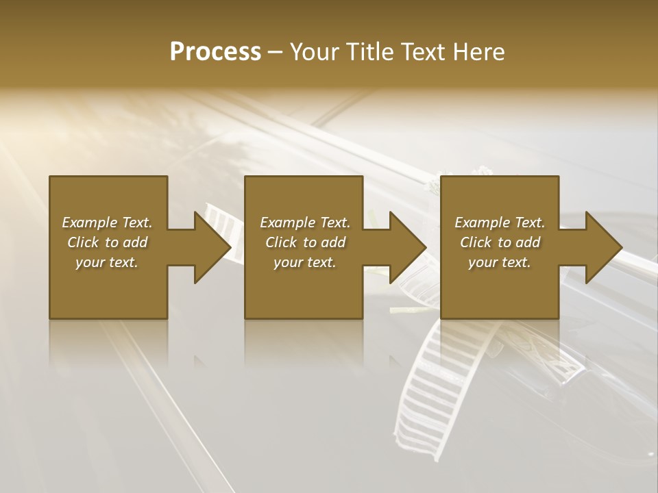 Rose Evening Door PowerPoint Template