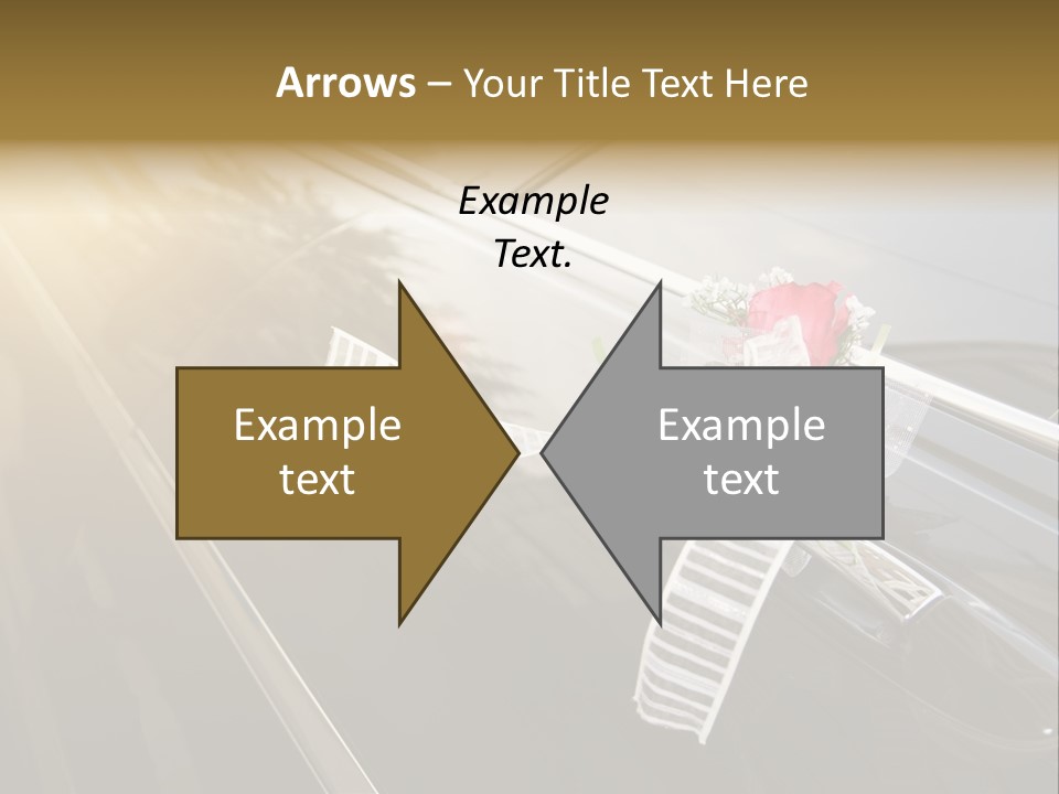 Rose Evening Door PowerPoint Template