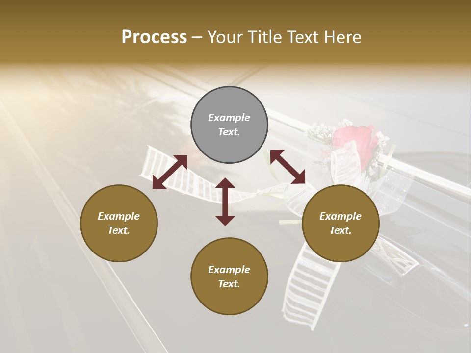 Rose Evening Door PowerPoint Template