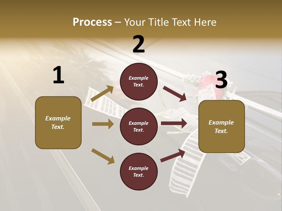 Rose Evening Door PowerPoint Template