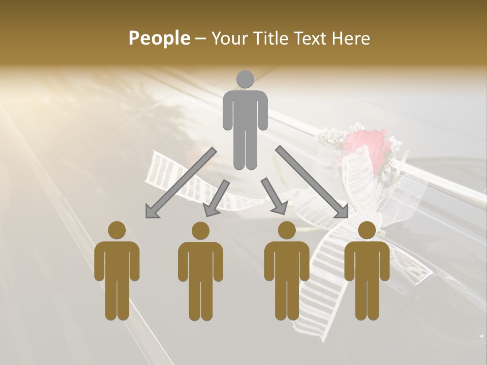 Rose Evening Door PowerPoint Template