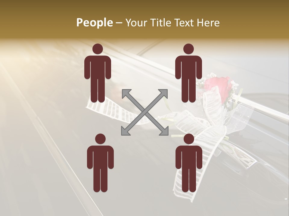 Rose Evening Door PowerPoint Template