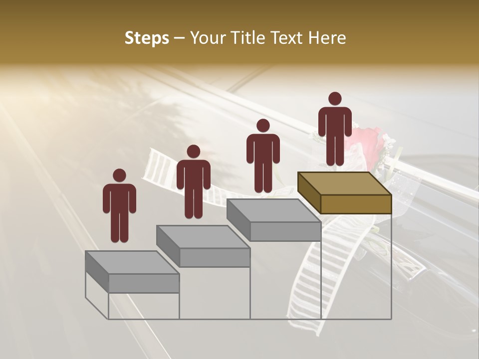 Rose Evening Door PowerPoint Template