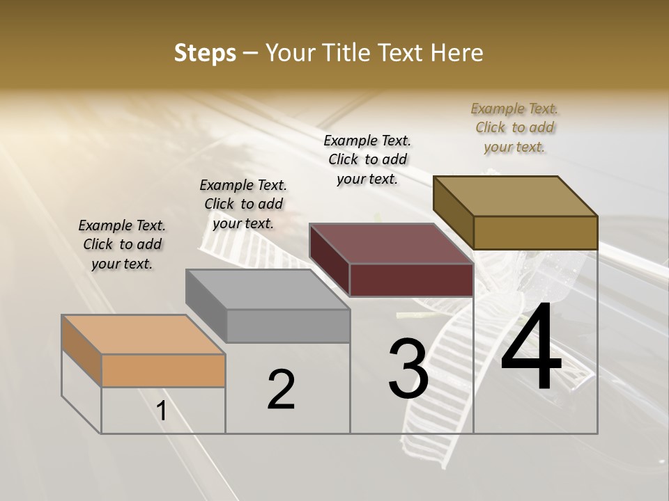 Rose Evening Door PowerPoint Template