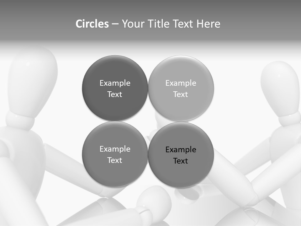 Leadership Background Caucasian PowerPoint Template