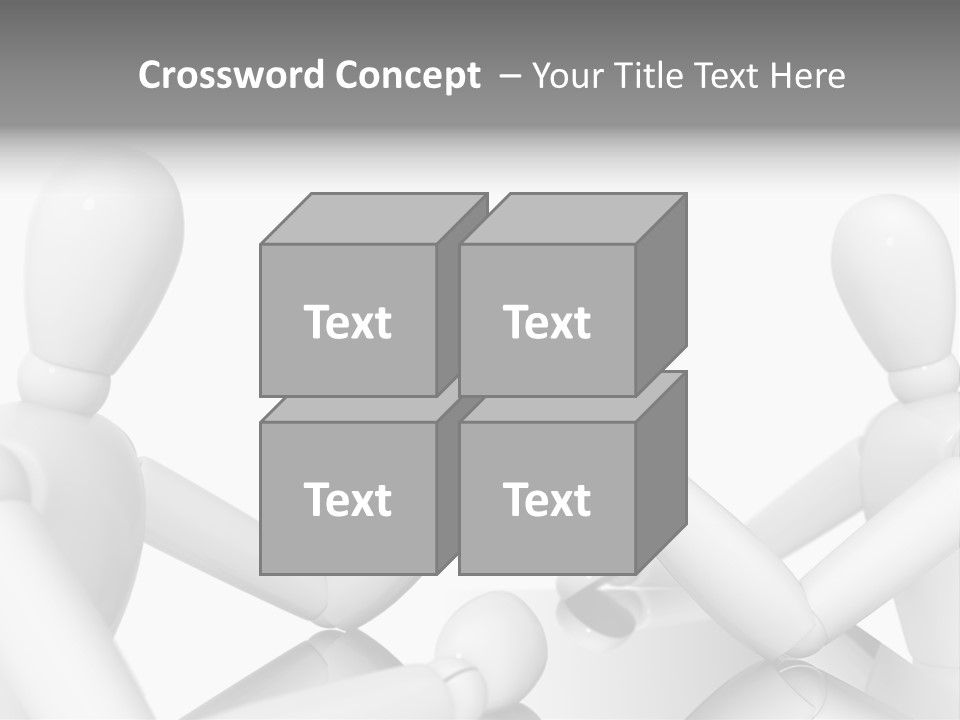 Leadership Background Caucasian PowerPoint Template