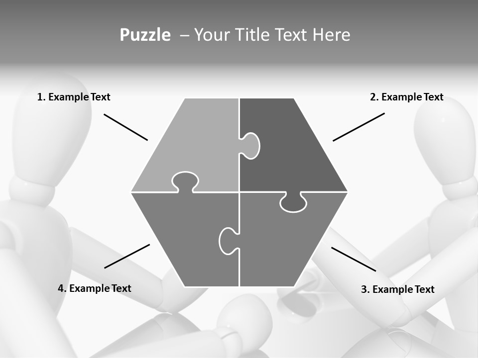 Leadership Background Caucasian PowerPoint Template