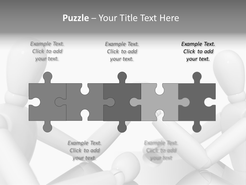 Leadership Background Caucasian PowerPoint Template