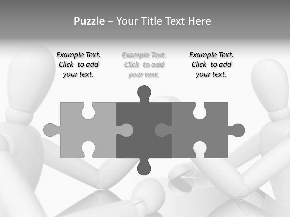 Leadership Background Caucasian PowerPoint Template