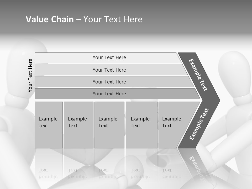 Leadership Background Caucasian PowerPoint Template