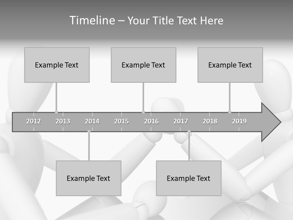 Leadership Background Caucasian PowerPoint Template