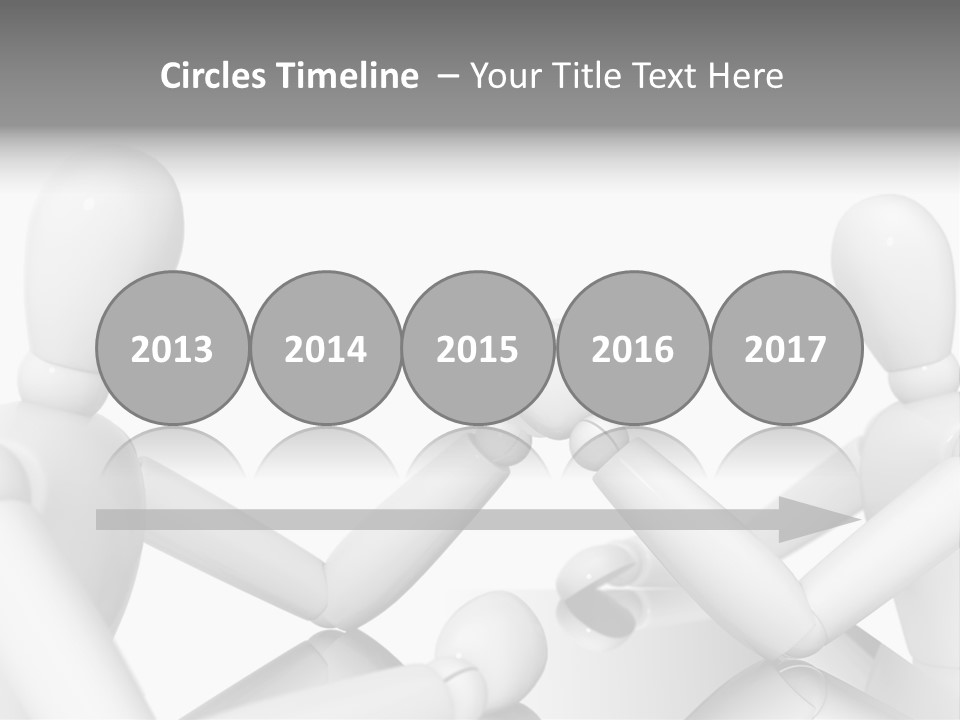 Leadership Background Caucasian PowerPoint Template