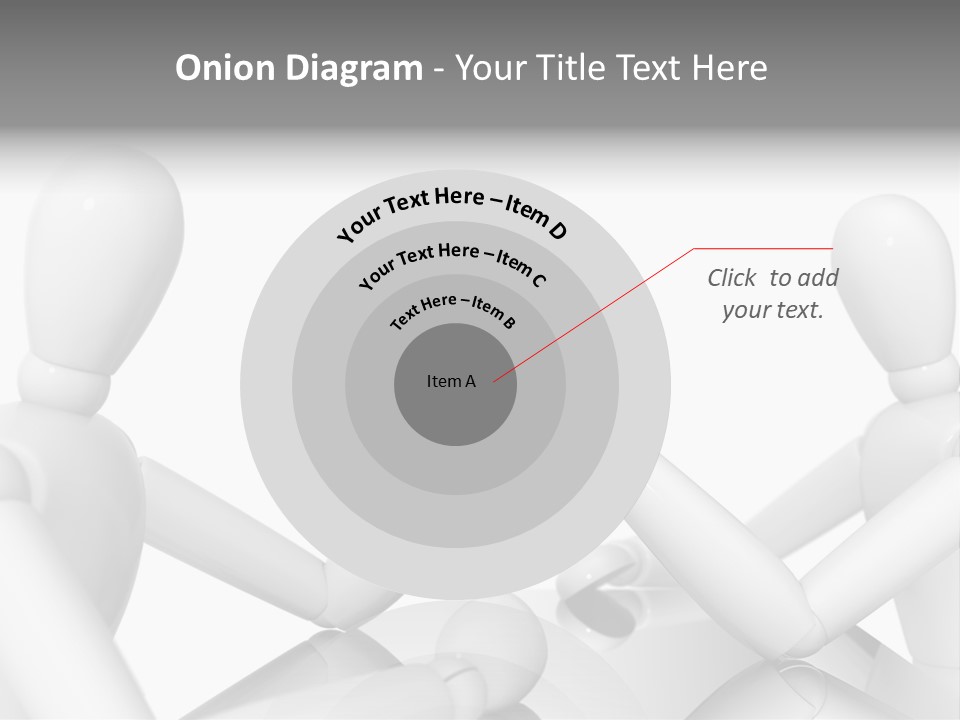 Leadership Background Caucasian PowerPoint Template