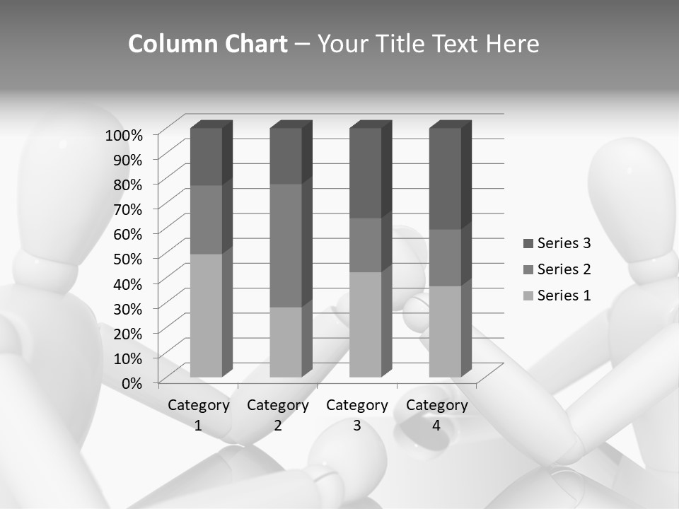 Leadership Background Caucasian PowerPoint Template