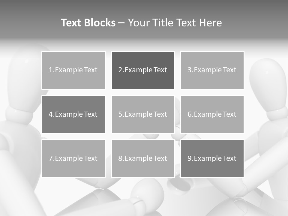 Leadership Background Caucasian PowerPoint Template