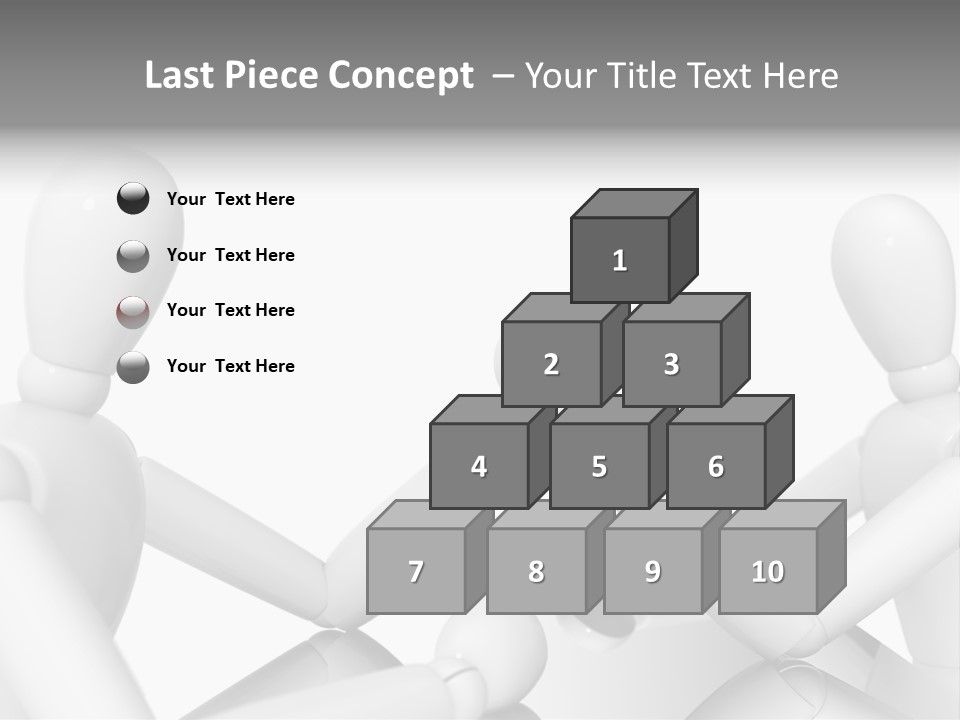 Leadership Background Caucasian PowerPoint Template