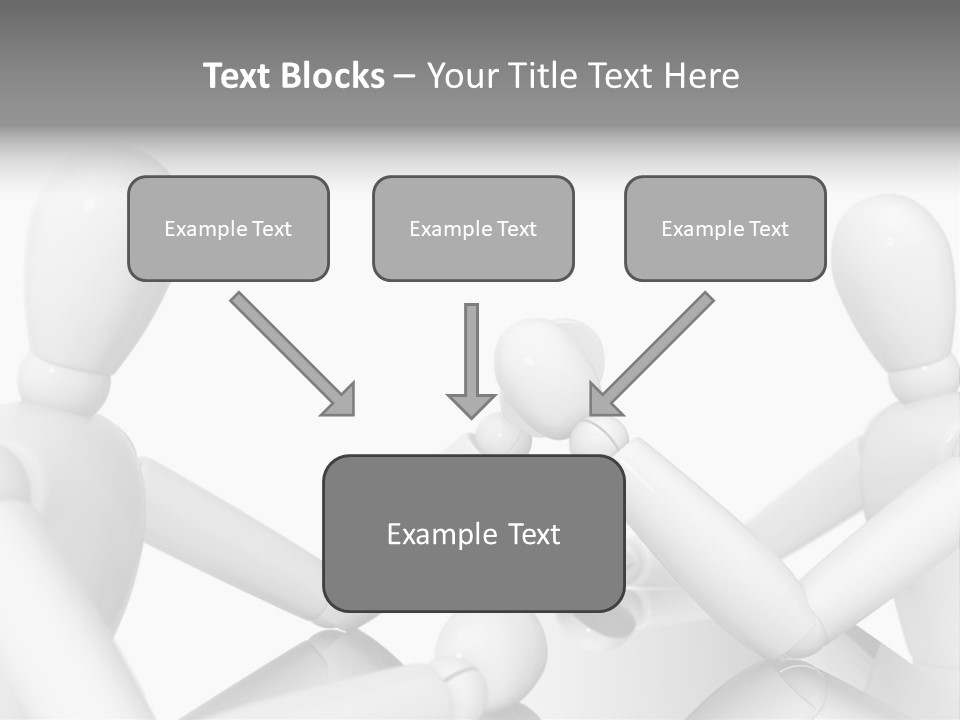 Leadership Background Caucasian PowerPoint Template