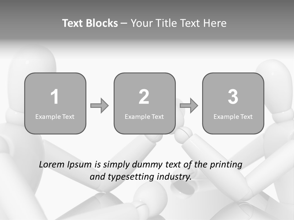 Leadership Background Caucasian PowerPoint Template