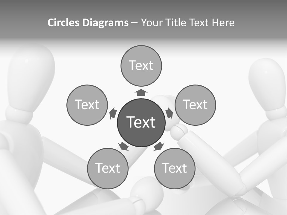 Leadership Background Caucasian PowerPoint Template