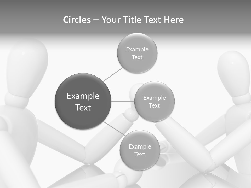 Leadership Background Caucasian PowerPoint Template