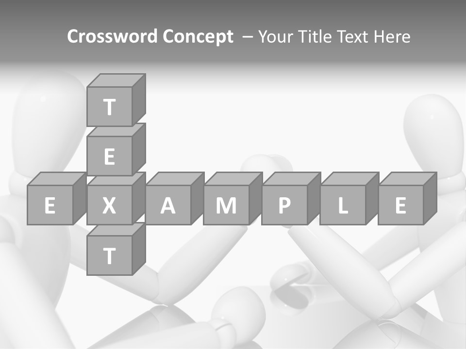 Leadership Background Caucasian PowerPoint Template