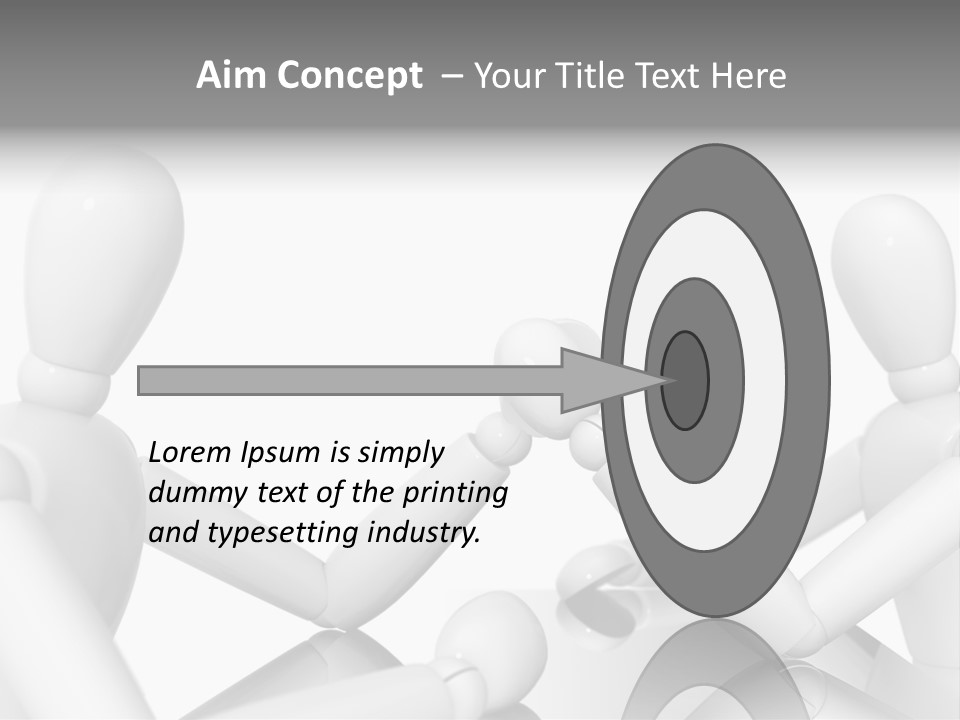 Leadership Background Caucasian PowerPoint Template