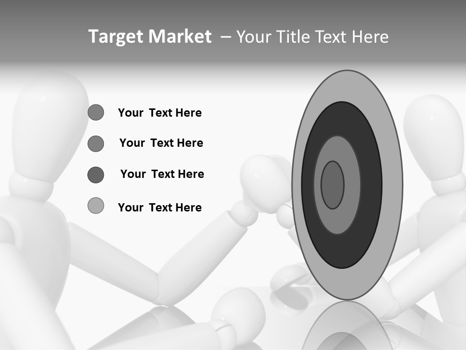 Leadership Background Caucasian PowerPoint Template