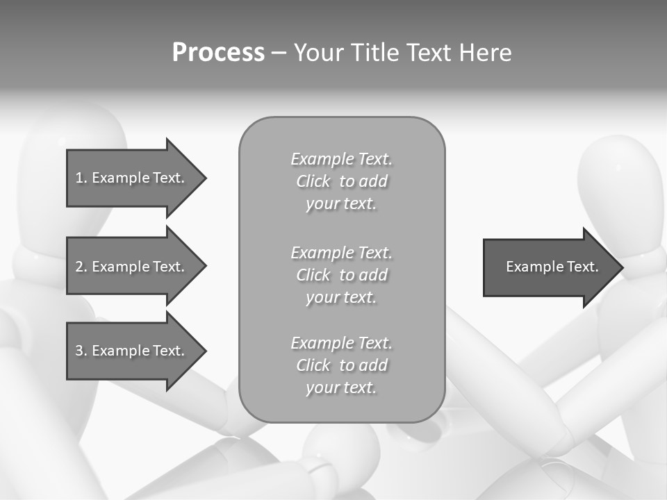 Leadership Background Caucasian PowerPoint Template