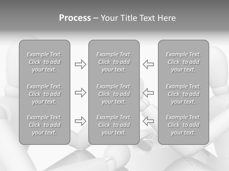 Leadership Background Caucasian PowerPoint Template