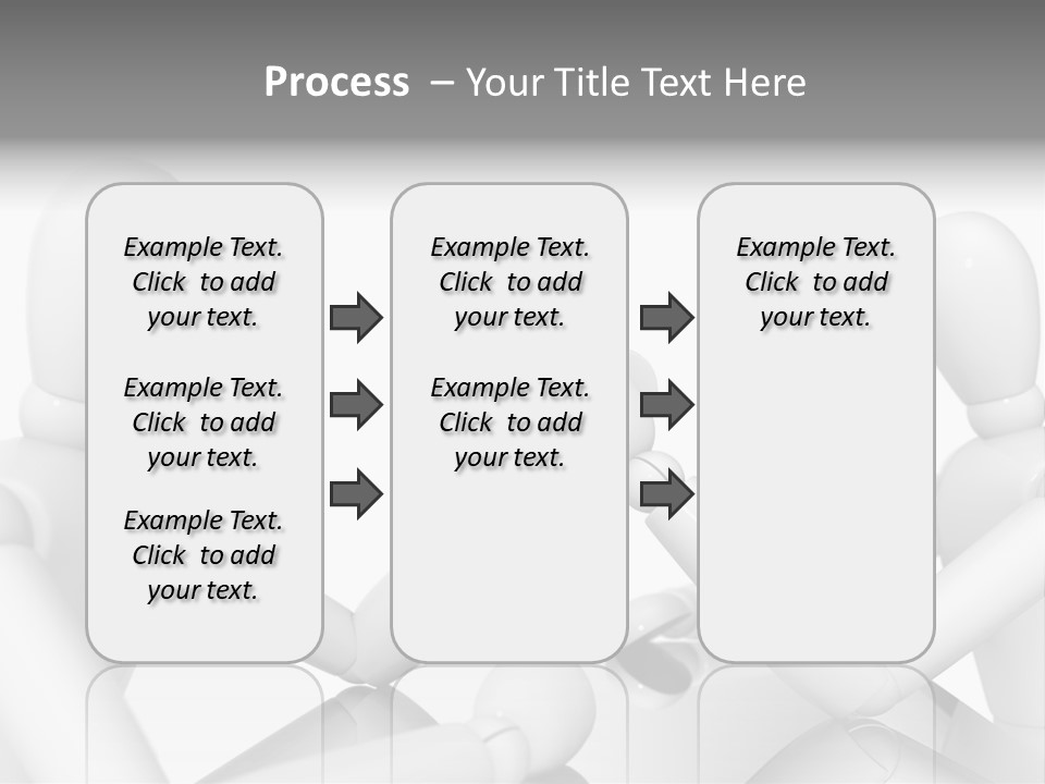 Leadership Background Caucasian PowerPoint Template
