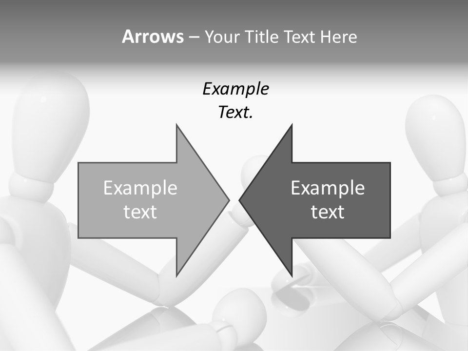 Leadership Background Caucasian PowerPoint Template