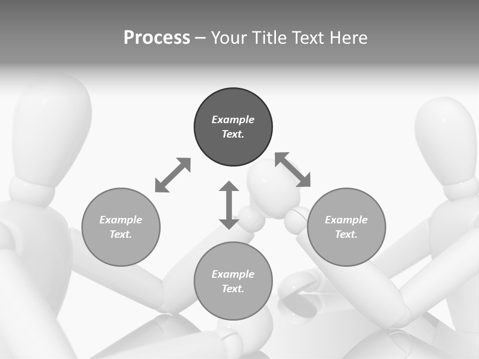 Leadership Background Caucasian PowerPoint Template