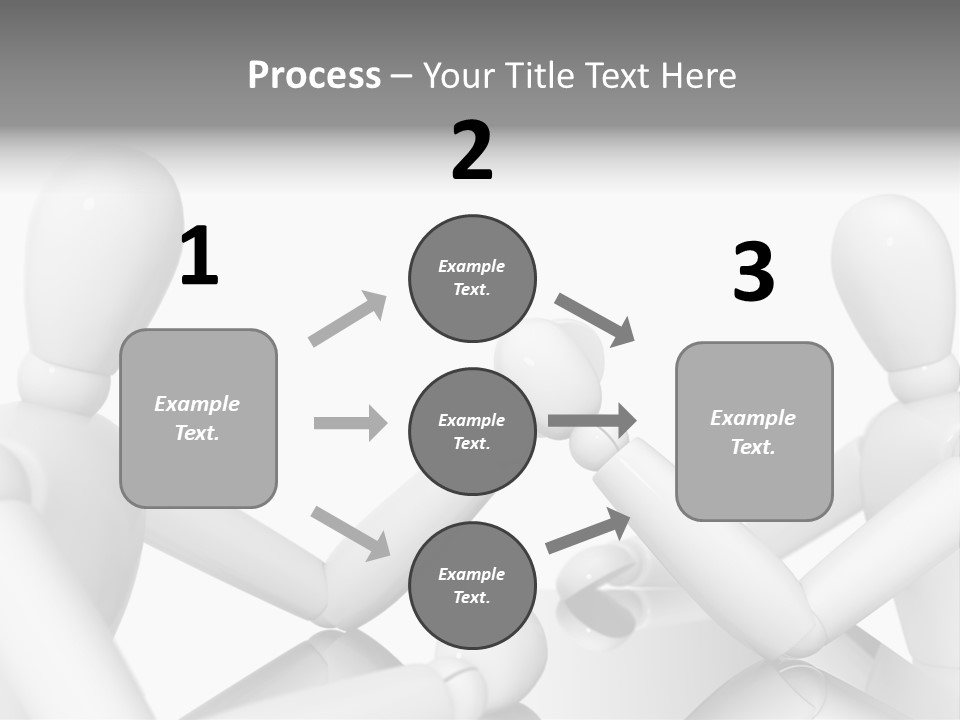 Leadership Background Caucasian PowerPoint Template