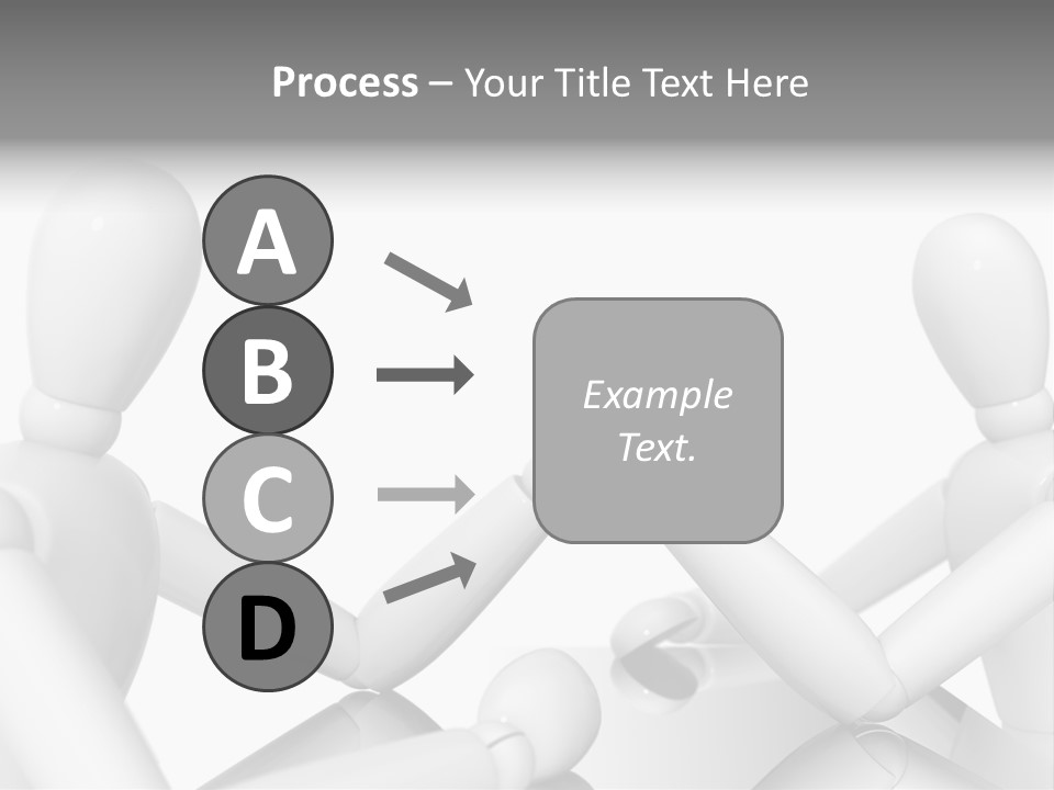 Leadership Background Caucasian PowerPoint Template