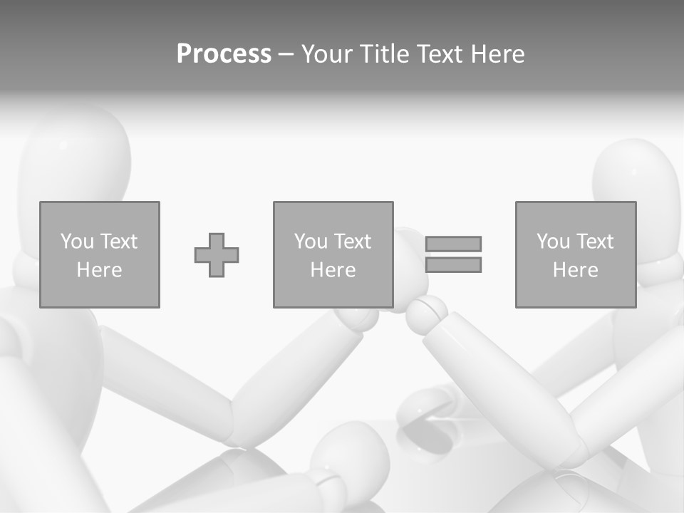 Leadership Background Caucasian PowerPoint Template