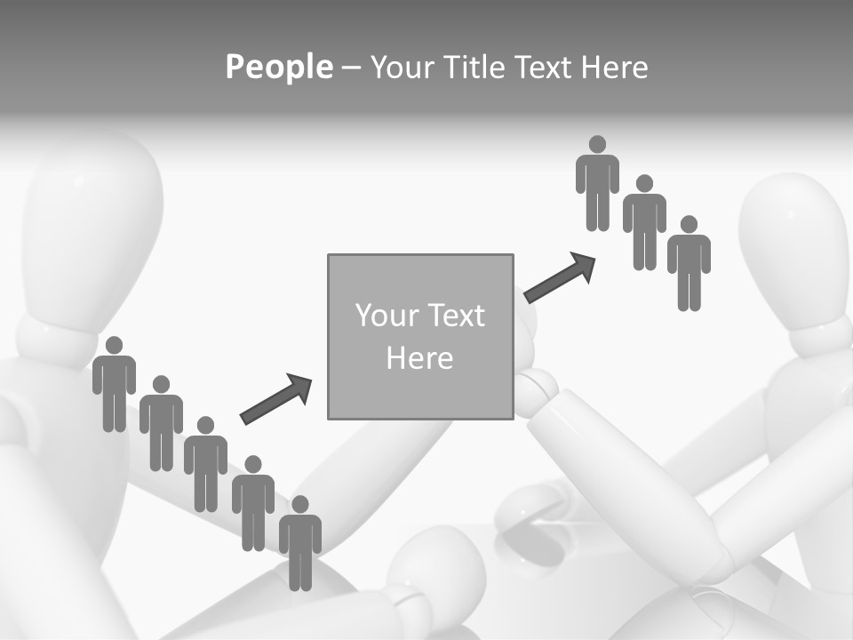 Leadership Background Caucasian PowerPoint Template