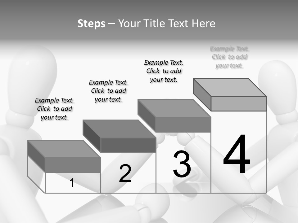 Leadership Background Caucasian PowerPoint Template