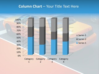 City Taxicab Cab PowerPoint Template