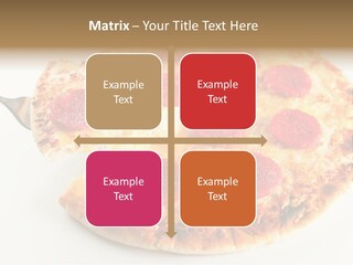 Peperoni Lunch Melted PowerPoint Template