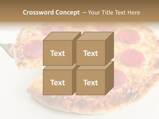 Peperoni Lunch Melted PowerPoint Template